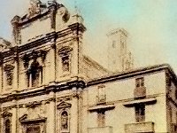 1891  a fianco della chiesa il negozio di stoffe e sartoria dei fratelli Cresta in piazza Corpus Domini aperto nel 1891 al posto del preesistente negozio di maglierie e telerie Assom. Chiuso alla fine degli anni 50.