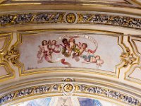 Particolari del soffitto    interno chiesa S. Giuseppe in via S. Teresa