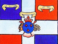 Giacobini  Bandiera del distretto dei Giacobini St. Honorè, 6° battaglione della Guardia Nazionale francese durante la Rivoluzione, comandato da monsieur Lehoc.