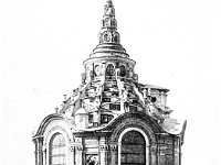 1920 - Cupola della Sindone   Cupola della cappella della Sindone nel 1920