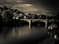 Battelli perduti : ponte Umberto I, ponte Vittorio Emanuele* fiume Po