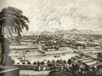 1828  panorama dai Cappuccini