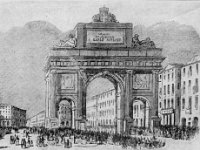 1847  Arco trionfale per Carlo Alberto