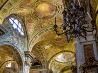 Luci e soffitto  chiesa S. Francesco d'Assisi