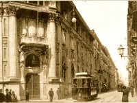 1910  via S.Teresa angolo via Alfieri: banca Commerciale : -Borgo Po-, -Est-, -Q-, old, po