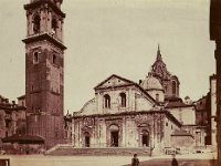 1918  Esterno del Duomo nel 1918 : duomo S. Giovanni old bn
