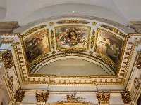 Soffitto della Cappella dei Santi Massimo e Antonio Abate  Cappella dei Santi Massimo e Antonio Abate. Sepoltura del Beato Pier Giorgio Frassati.