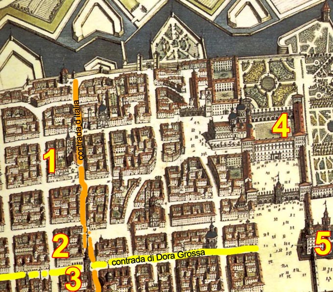 Mappa Thesauro Torino