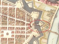 1682  La zona di piazza Vittorio  raffigurata nel Theatrum Sabaudiae  del 1682 : -Torino-, carte