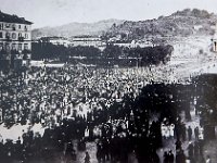 1918  manifestazione patriottica: Giuramento per la Vittoria nella I° guerra mondiale