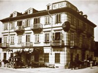 1898 Ristorante Superga  corso Casale 324, vi sostavano  alcune carrozze per il trasporto alla sommità del colle
